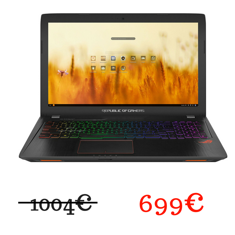 Asus Gaming i7 GTX1050