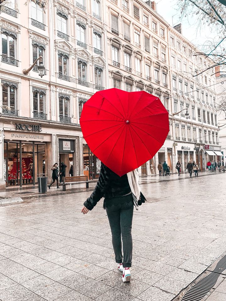 paraguas corazón
