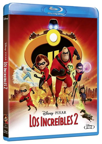 BLU RAY LOS INCREÍBLES 2