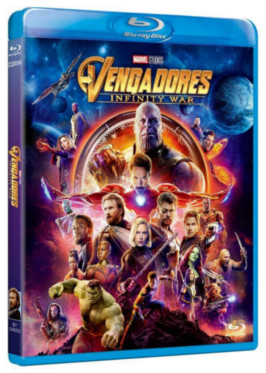 INFINITY WAR BLU RAY