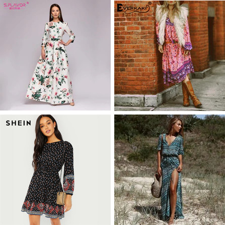 vestidos bohemios