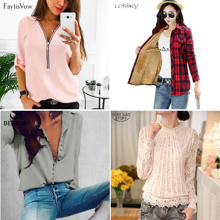 blusas y camisas