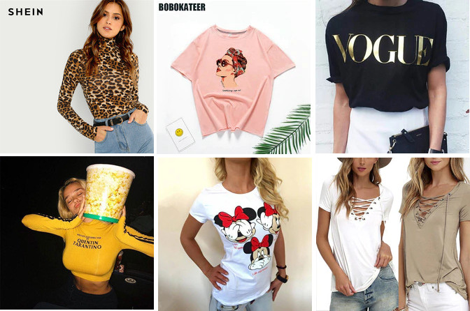 camisetas