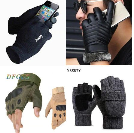 guantes hombre