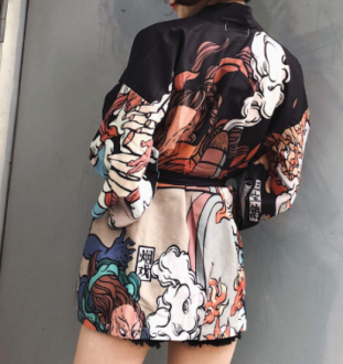 kimono japonés